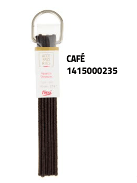 flexi agujeta vestir cafe prs (70cm)