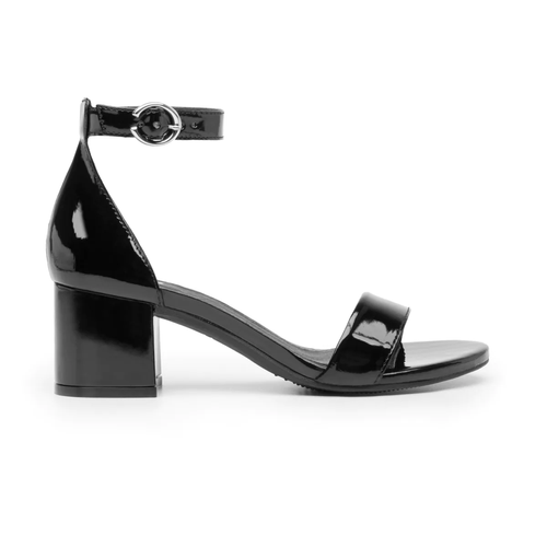 sandalia de tacon flexi para mujer 106411 negro