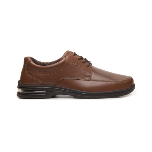 derby con agujetas flexi para hombre con cápsula de aire estilo 402808 tan