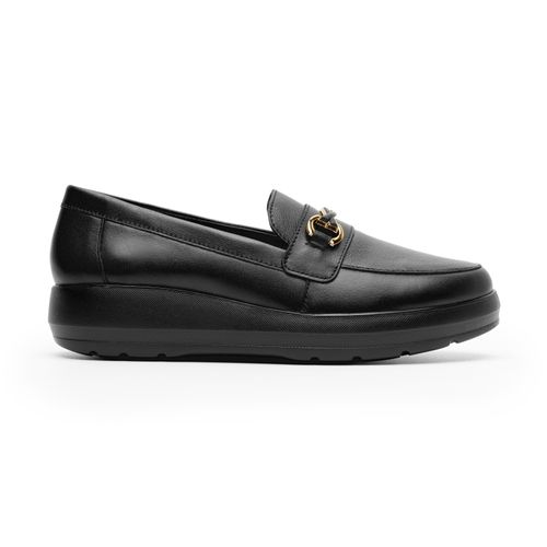 mocasín flexi para mujer 126706 negro