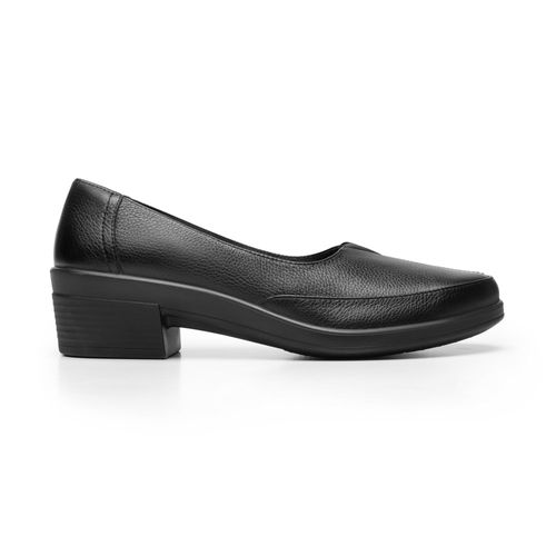 mocasin flexi para mujer 130002 negro