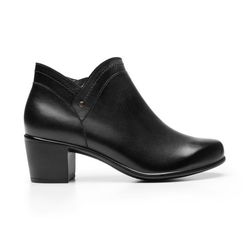 botin con tacon flexi para mujer 110421 negro