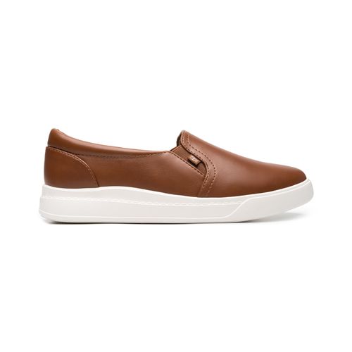 sneaker slip on flexi para mujer 129203 tan