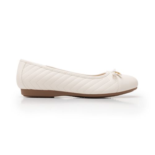 balerina flexi para mujer 116310 blanco