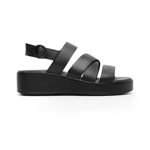 sandalia flexi para mujer 127904 negro