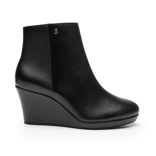 botin con tacon flexi para mujer 129604 negro