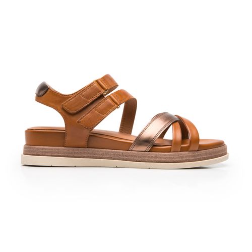 sandalia flexi para mujer 135301 tan