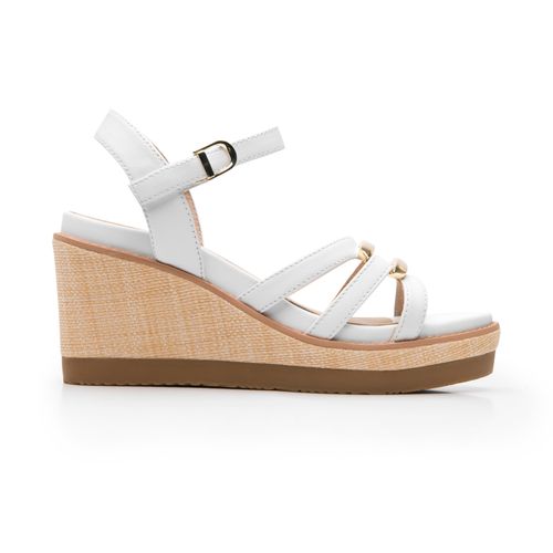 sandalia flexi para mujer 135601 blanco