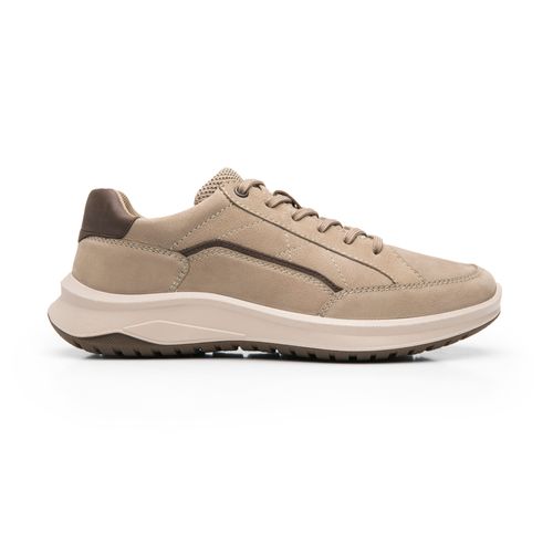 tenis flexi para hombre 419903 taupe