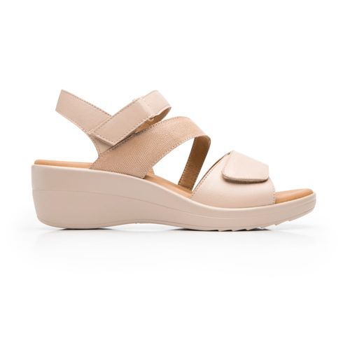 sandalia flexi para mujer 116023 beige