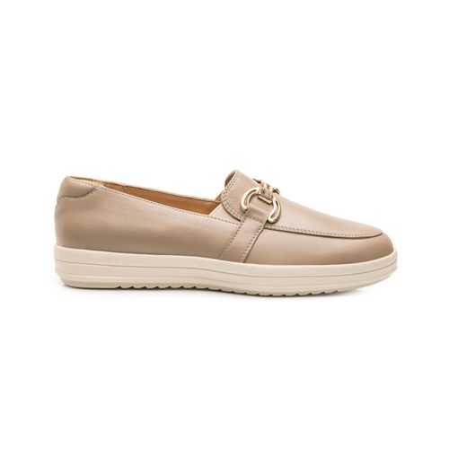 mocasin flexi para mujer 109411 taupe