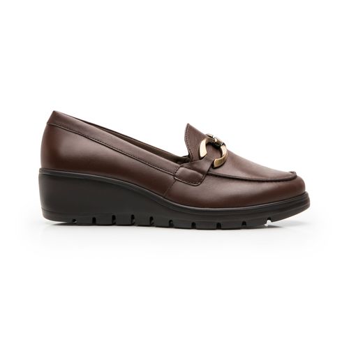 mocasin flexi para mujer 104830 café