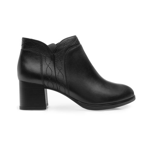 botin con tacon flexi para mujer 137305 negro