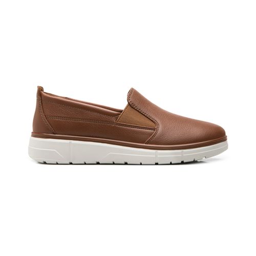 mocasin flexi para mujer 137904 tan