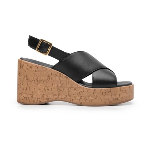 sandalia flexi para mujer 139201 negro