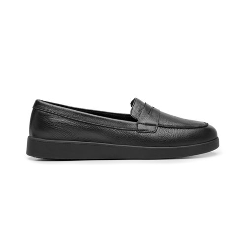 mocasin flexi para mujer 140601 negro