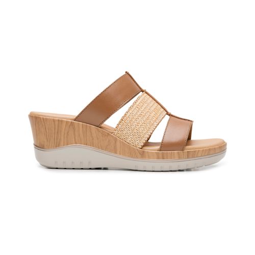 sandalia flexi para mujer 113327 tan