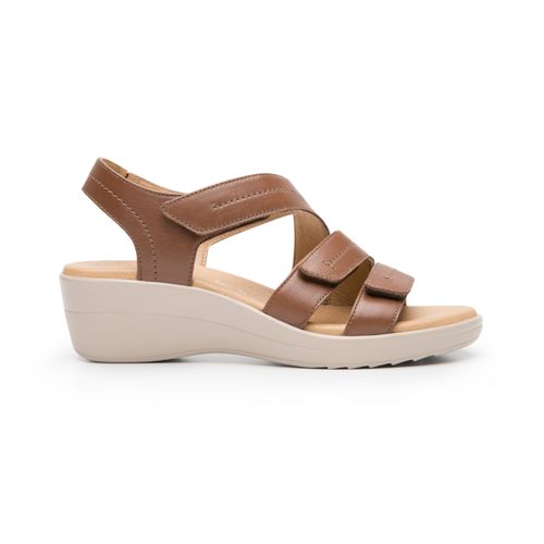 sandalia flexi para mujer 116026 tan