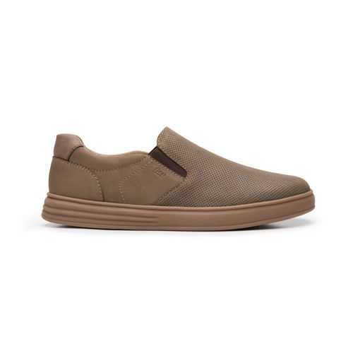 sneaker casual flexi para hombre 421806 taupe